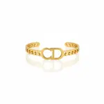 Bracelet Stainless Steel with CD Initial BR-41