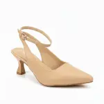 Elegant Ankle Strap Sculpted Heel C-82