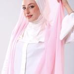 حجاب ذكي وردي