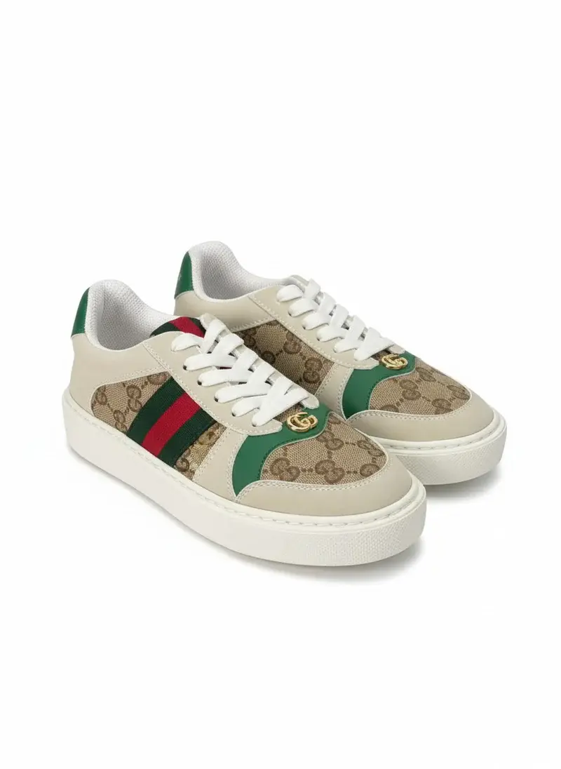 Sneaker featuring signature side stripes SN-18