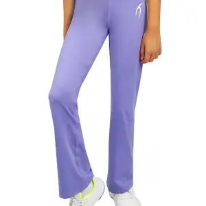 Girl's Wide Leg Lavender Leggings