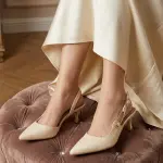 Elegant Heels with Chic Side Detail C-113