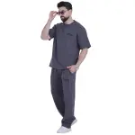 Dark Grey Summer Oversize Set
