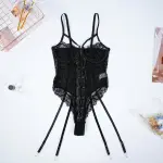 Lace Wild Charm Bodysuit with Stockings