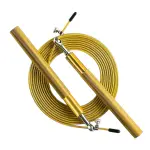 MD Stay Fit Original Metal Skipping Rope, Steel Coated Cable, Aluminum Anti-Skipping Handle, 360 Degree Ball Bearing, 3 Meters Length