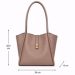 Minimalist Top-Handle Bag-pink