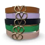 Vbranda Leather Belt-T-8