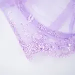 Breathable Skin-Friendly Embroidered Bra Thong Set