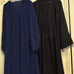 Wealth Abaya – Navy