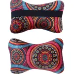 Mexican Art- Set of 2 Neck Pillows