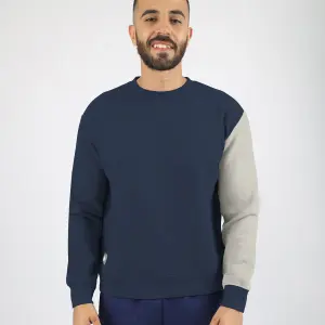 Sporty Navy Sweatshirt