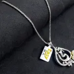 سلسلة فضة أمى