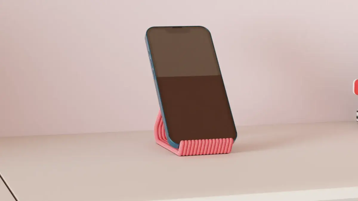 Modern Minimalist Layered Phone Stand