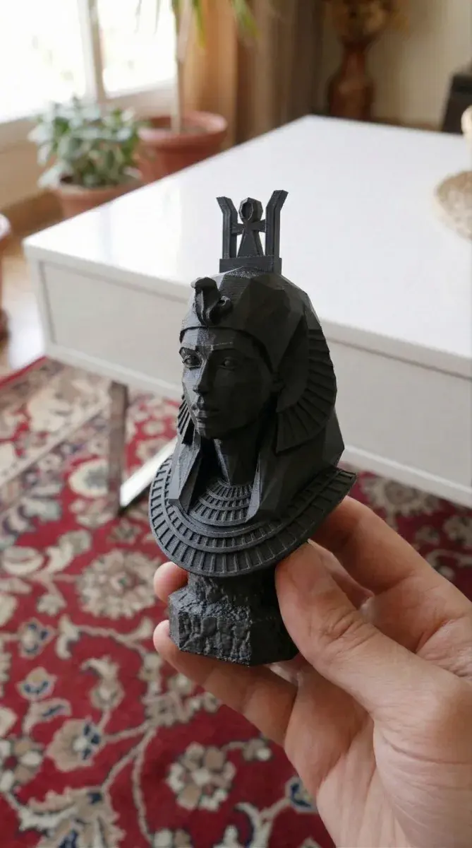 Low Poly Isis Bust