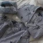 NAVY BLUE PRLAUREN PJ SET
