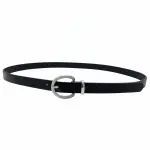 Embellished Round Buckle Leather Belt BT-8