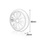 منظم ادوية بشكل فواكه حجم كبير