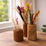 Rustic Natural Wooden Vase