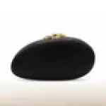 Luxury Oval Clutch with Gold Closure VS-59