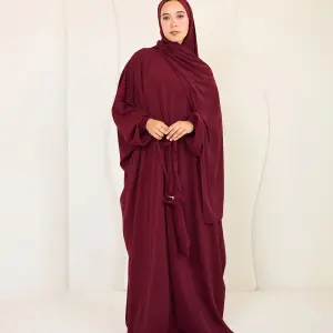RUBY MAROON CREPE CLASSIC ISDAL