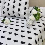 طقم سرير كبير ٤ قطع مقاس كوين