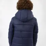 Hooded Puffer Boy's Navy Jacket