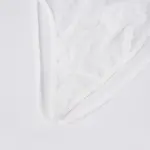 Plus Size White Sheer Mesh Bodysuit