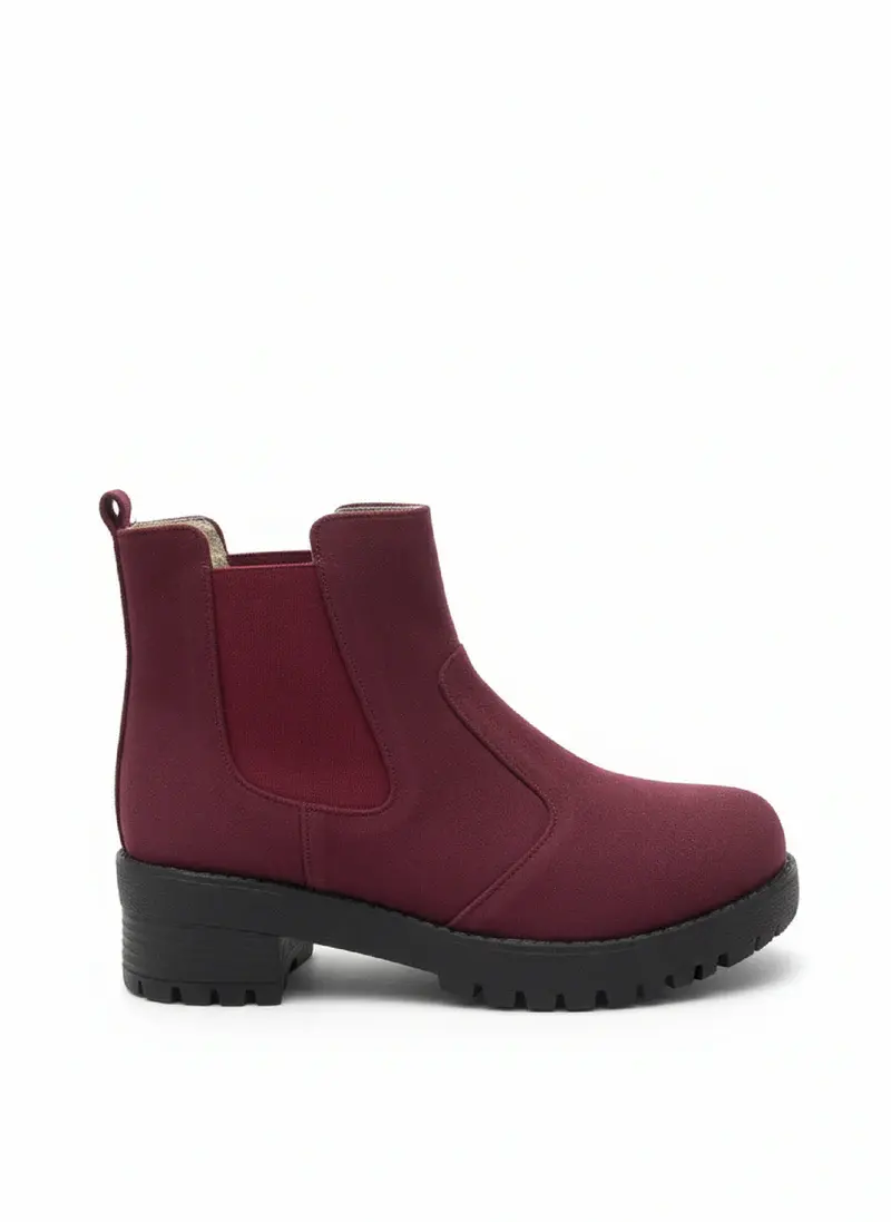 Elegant Ankle Boot Suede B-1-S