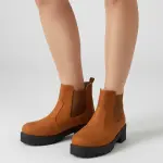 Elegant Ankle Boot Suede B-1-S