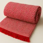 Zigzag Pattern Throw