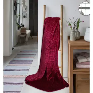 VelvaCloud Blanket (Dark-Red) 3.6KG