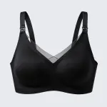 Seamless Front Clip Nursing Bra Wirefree Anti-Sagging Maternity Bralette
