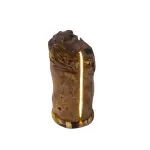 wooden crack lamp solid wood stump crack lamp