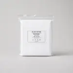Agha Home Essential Comfort Microfiber Fitted Sheet White Stripe