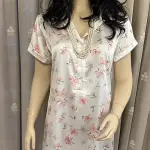 Blossom Whisper Pure Silk Nightshirt