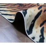 Light Blanket Printed French Design (Brown), 1.7KG