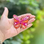 The Vivid Amour Butterfly Brooch