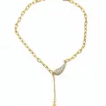 Elegant Drop Pendant Necklace N-75