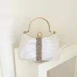 Apricot Feora Clutch