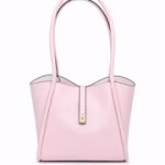 Minimalist Top-Handle Bag-pink