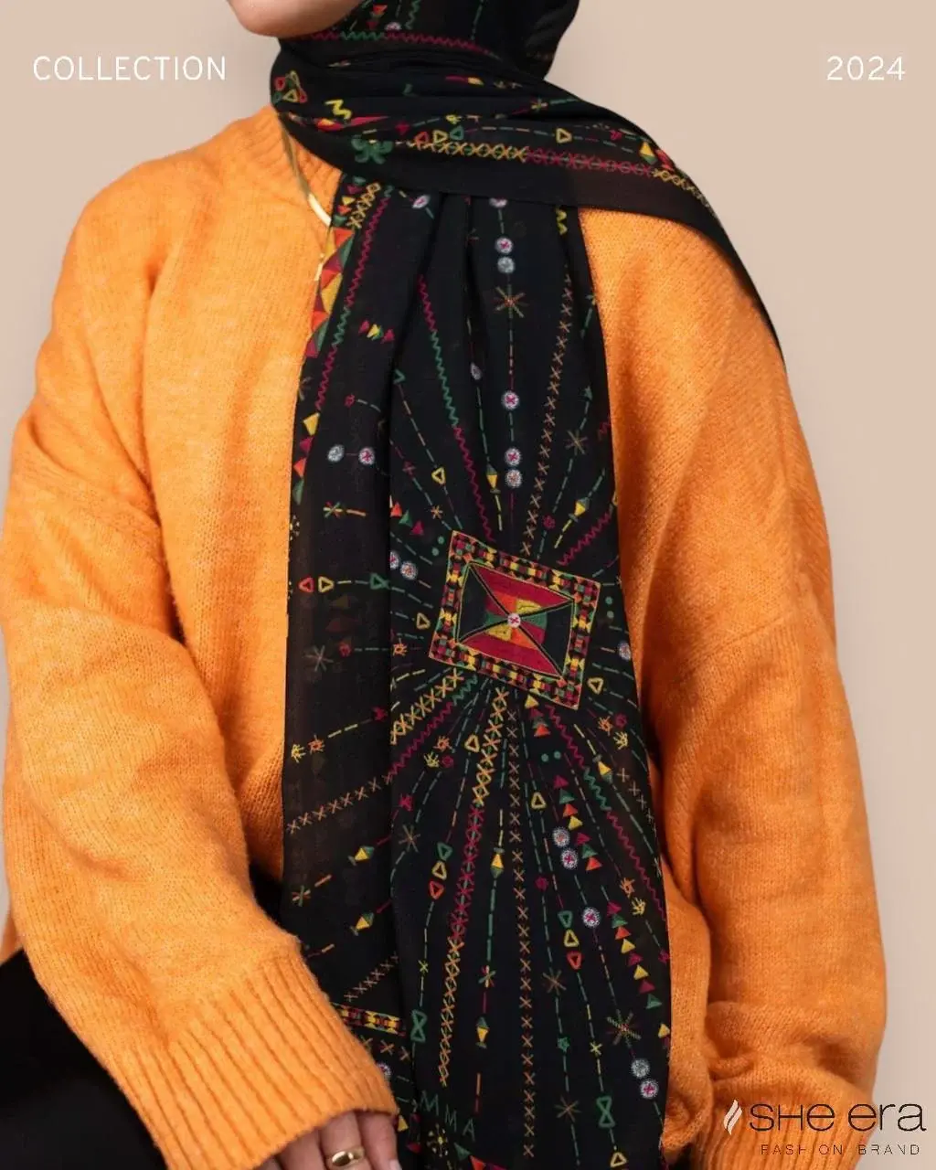 Printed Modal Scarf