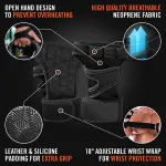 MD Stay Fit Fabric Gloves For Gym For Unisex