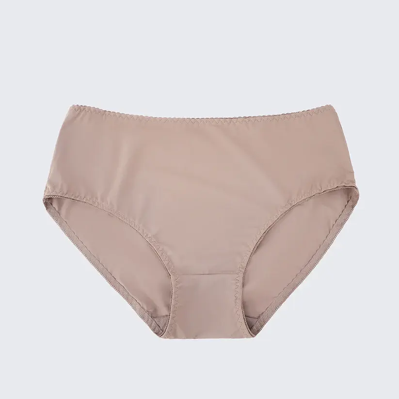 Plus Size Seamless Smooth Breathable Comfort Bra Panty Set