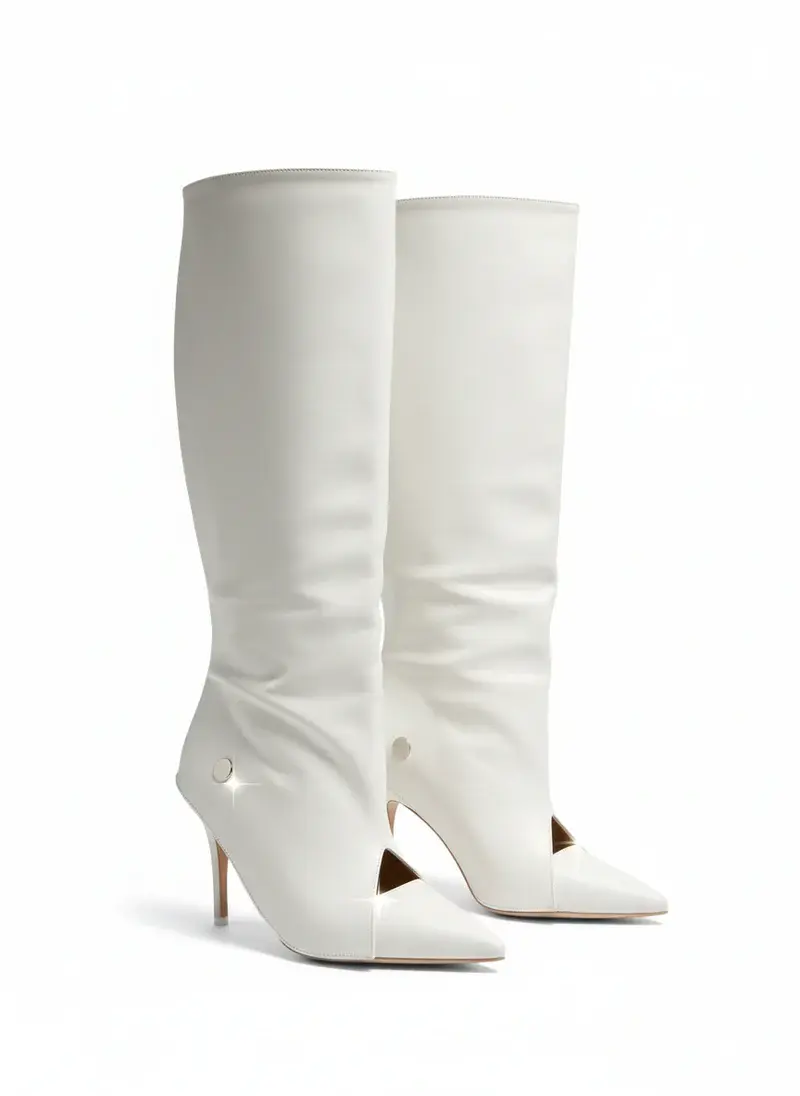 Elegance Leather Boots R-888
