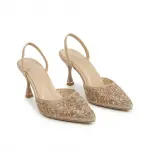 Shimmer Heels with Statement Heel C-93