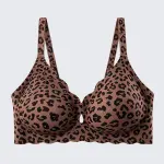Seamless Wirefree Full Coverage Bra Plus Size Push Up Soft Support Bralette