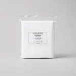 Agha Home Essential Comfort Microfiber Fitted Sheet Set White Stripe (3PCS)