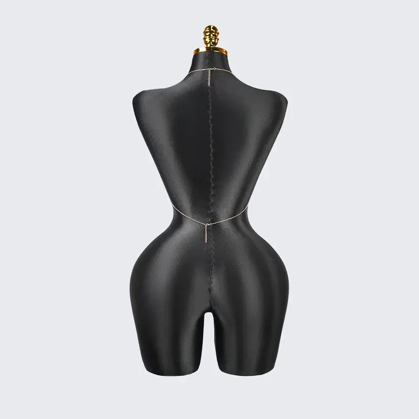 Shimmering Seductive Body Chain