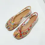 Polka Dot Tabi Flats