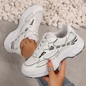 Modern Graphic Design Sneakers L-18